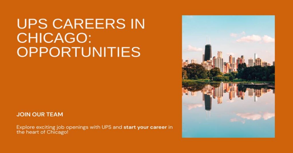 UPS Careers in Chicago